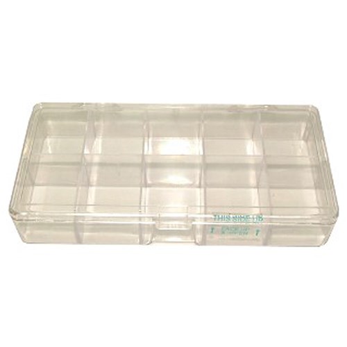Box Empty 11 Compartments Ideal for Tips, lash shields
